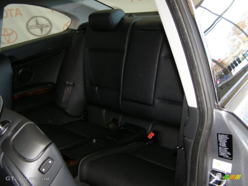 2009 3 Series 328xi Coupe - Space Grey Metallic / Black photo #21