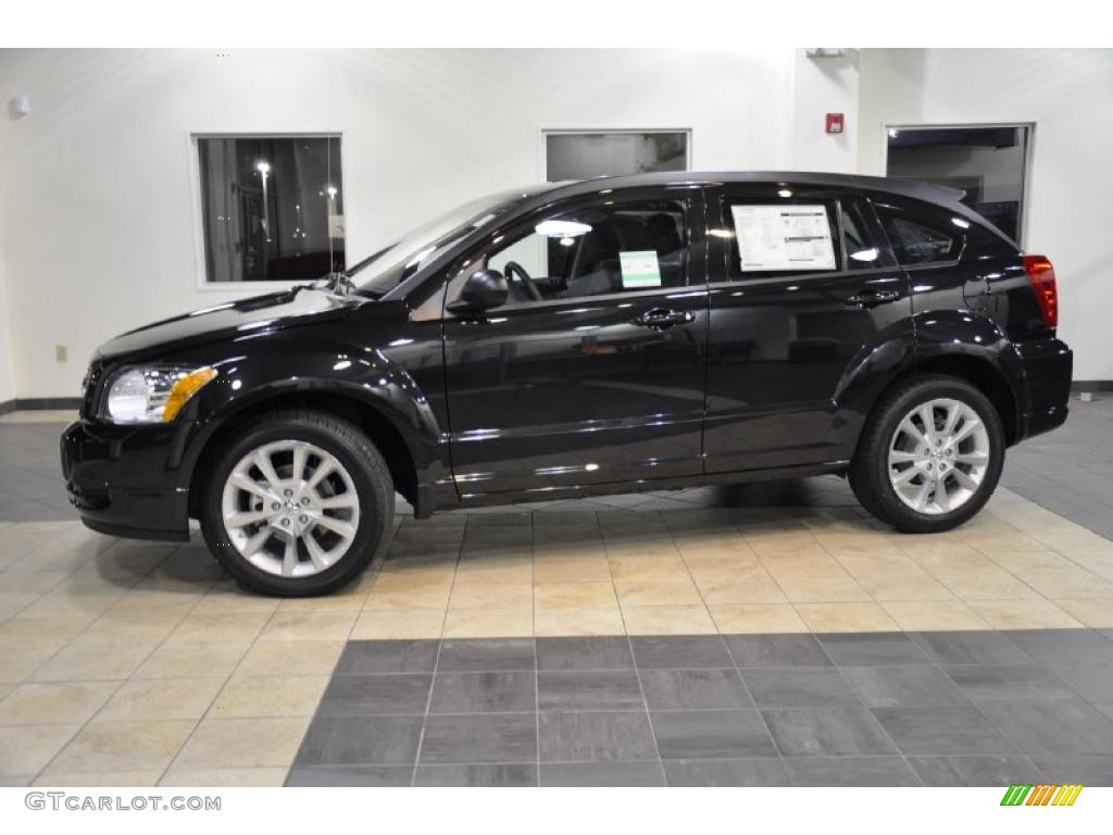 Brilliant Black Crystal Pearl Dodge Caliber