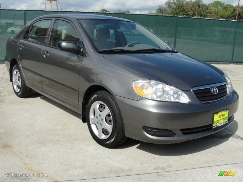 2006 Corolla CE - Phantom Gray Pearl / Stone photo #1