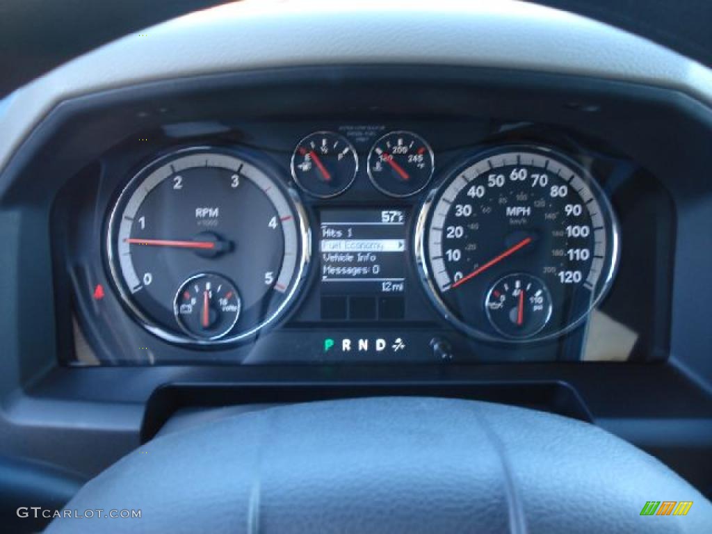 2011 Dodge Ram 3500 HD ST Crew Cab 4x4 Dually Gauges Photo #39727455