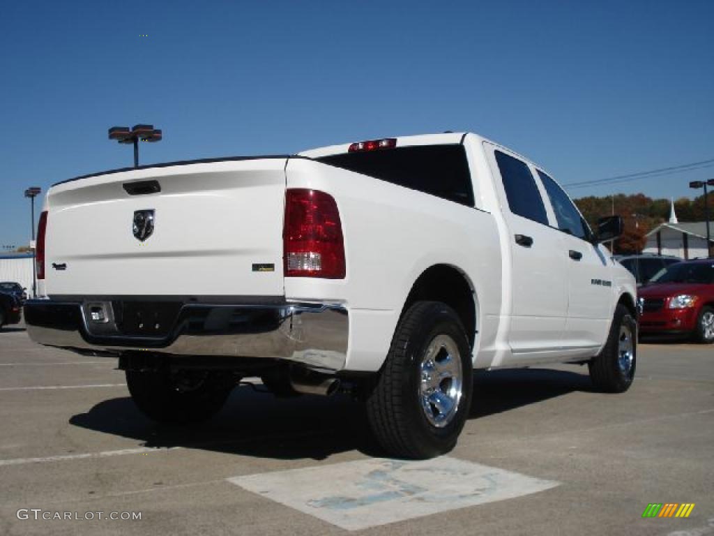 Bright White 2011 Dodge Ram 1500 ST Crew Cab Exterior Photo #39727499