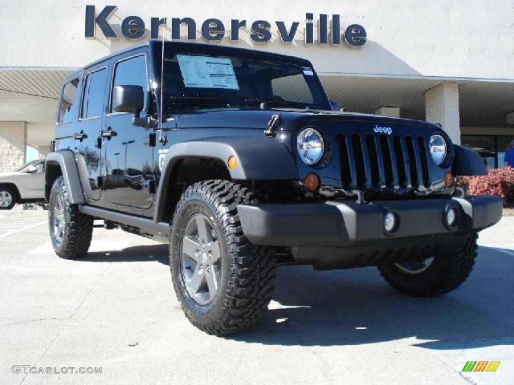 2011 Wrangler Unlimited Call of Duty: Black Ops Edition 4x4 - Black / Black photo #1