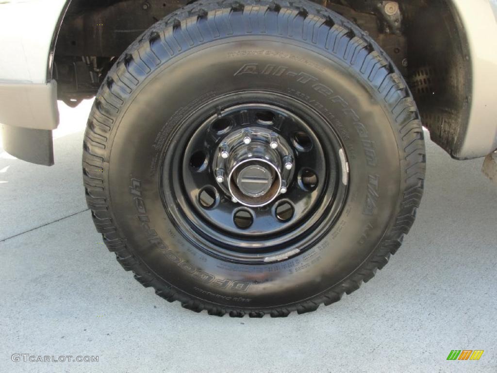 2004 F250 Super Duty King Ranch Crew Cab 4x4 - Estate Green Metallic / Castano Leather photo #12