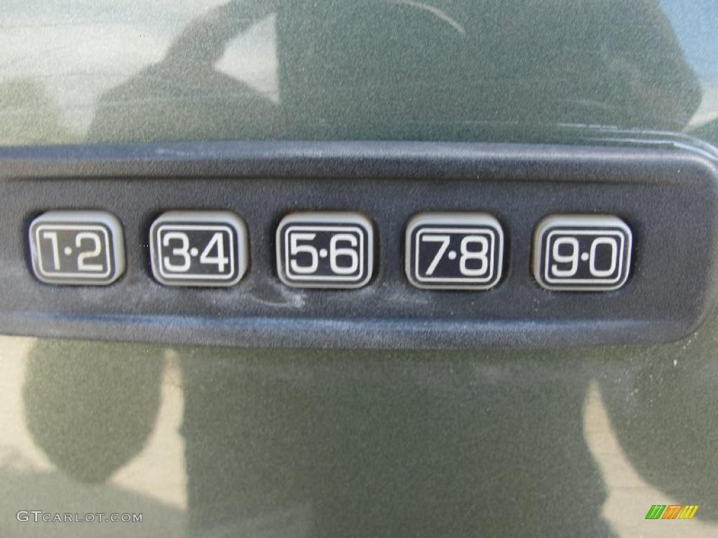 2004 F250 Super Duty King Ranch Crew Cab 4x4 - Estate Green Metallic / Castano Leather photo #30