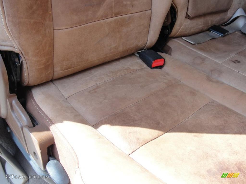 2004 F250 Super Duty King Ranch Crew Cab 4x4 - Estate Green Metallic / Castano Leather photo #37