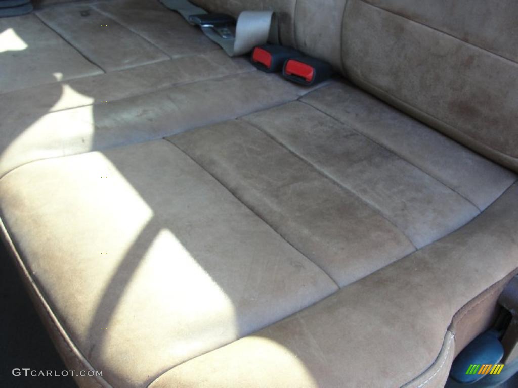 2004 F250 Super Duty King Ranch Crew Cab 4x4 - Estate Green Metallic / Castano Leather photo #41