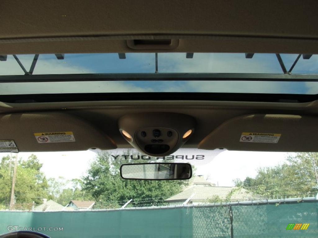 2004 F250 Super Duty King Ranch Crew Cab 4x4 - Estate Green Metallic / Castano Leather photo #57