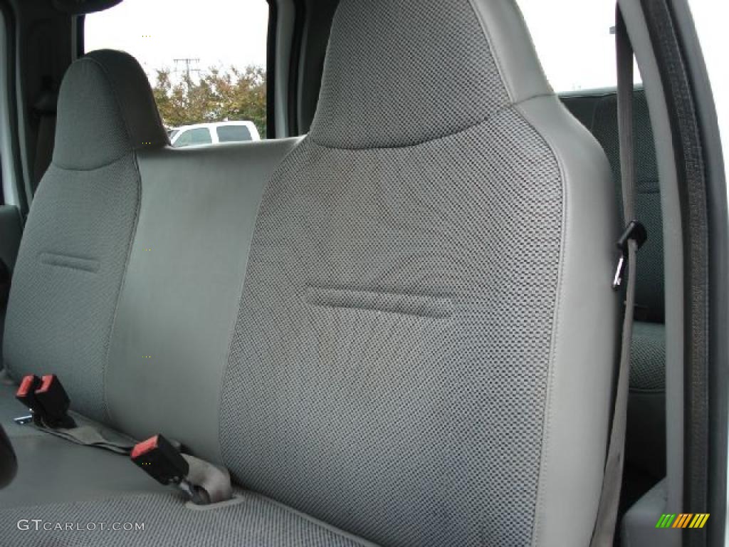 Medium Flint Interior 2004 Ford F350 Super Duty XL Crew Cab 4x4 Dually Photo #39729796