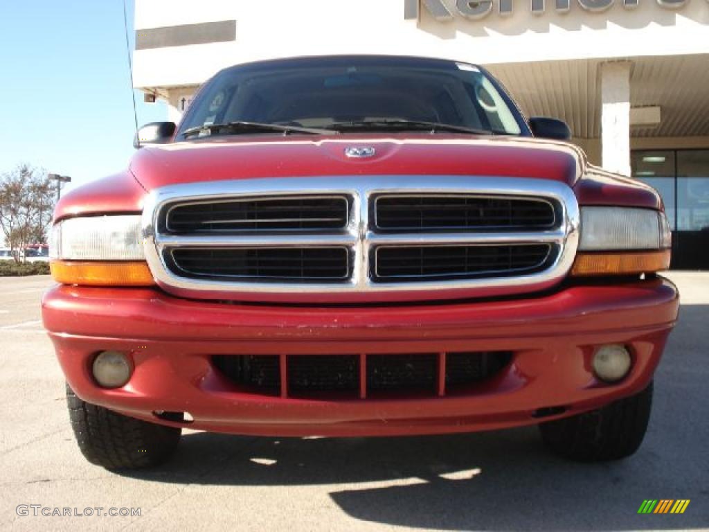 2001 Durango SLT - Chili Pepper Red Pearl / Dark Slate Gray photo #8