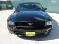 Black - Mustang V6 Deluxe Convertible Photo No. 8