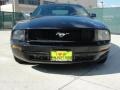 Black - Mustang V6 Deluxe Convertible Photo No. 9