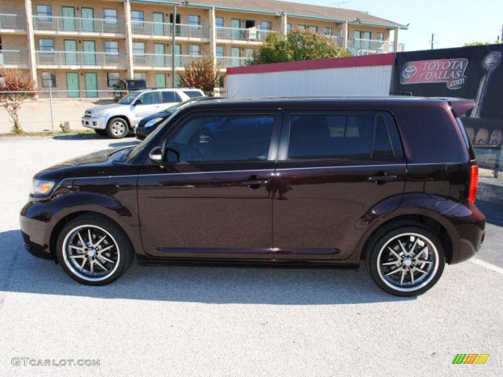 Black Berry Crush Metallic 2009 Scion xB Standard xB Model Exterior Photo #39730449