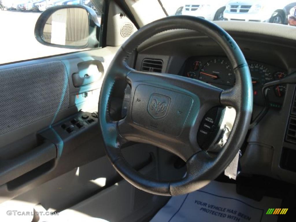 2001 Dodge Durango SLT Dark Slate Gray Steering Wheel Photo #39730457