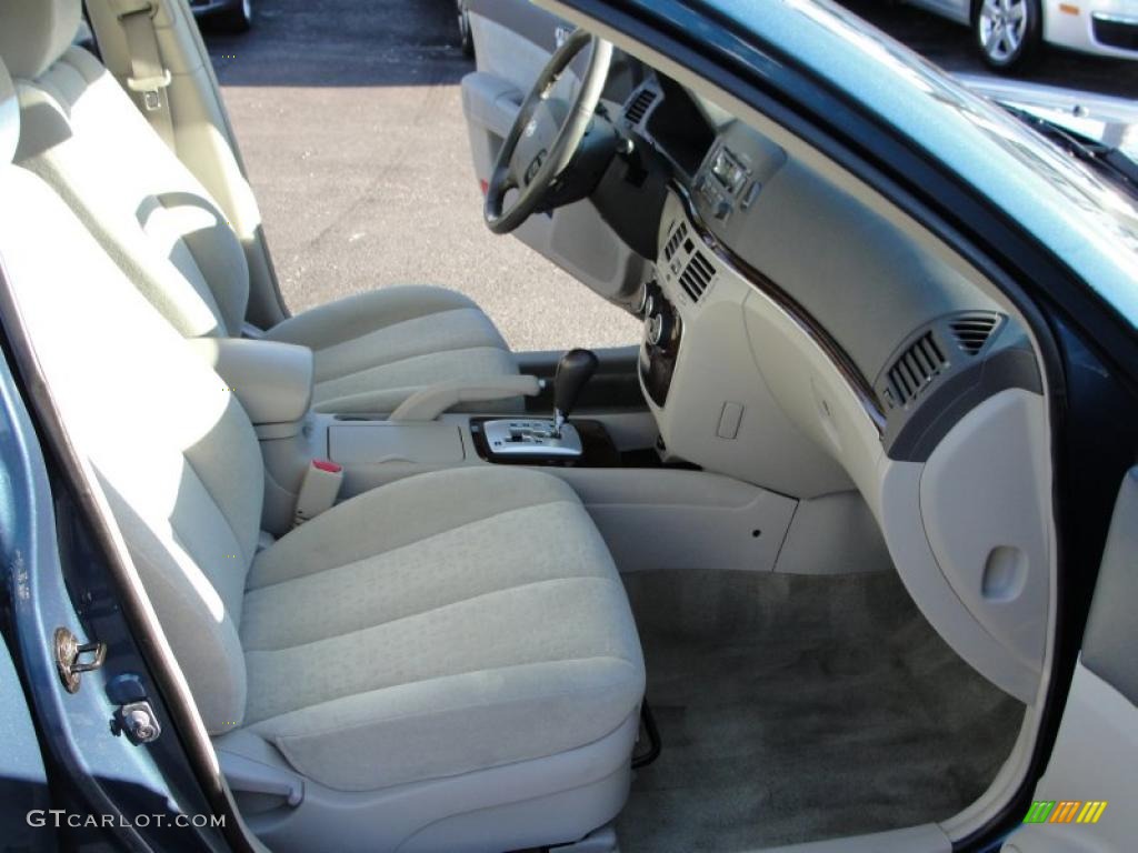 Beige Interior 2006 Hyundai Sonata GLS V6 Photo #39732363