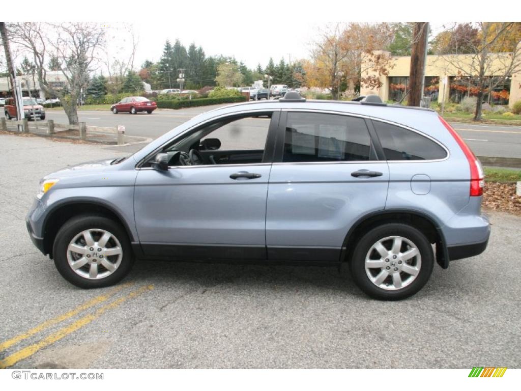 Glacier Blue Metallic 2008 Honda CR-V EX 4WD Exterior Photo #39733232