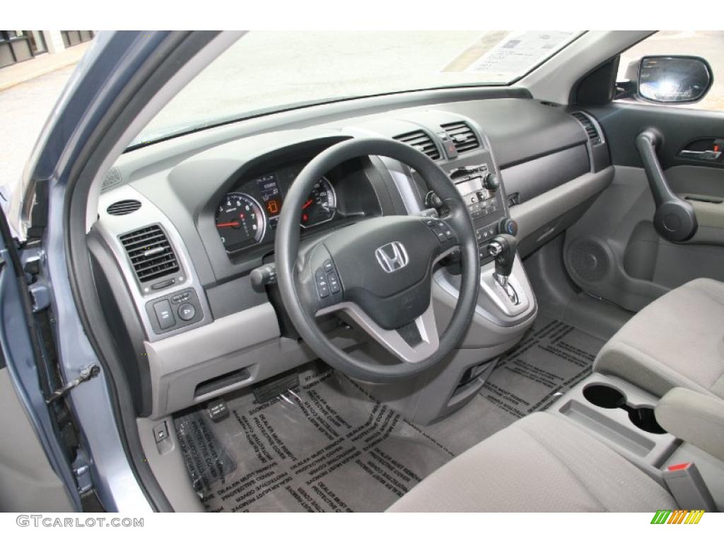 Gray Interior 2008 Honda CR-V EX 4WD Photo #39733256