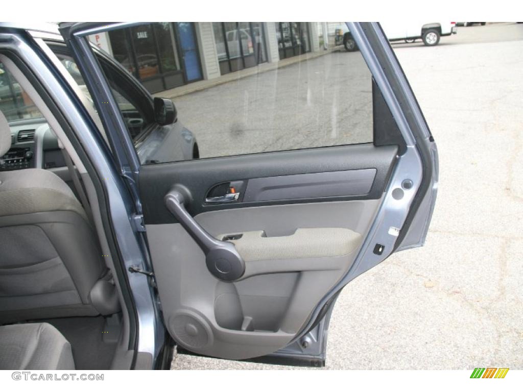 2008 Honda CR-V EX 4WD Gray Door Panel Photo #39733328