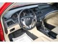 Ivory 2009 Honda Accord EX-L Coupe Interior Color