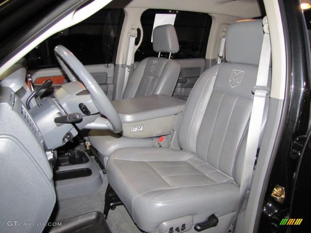 Medium Slate Gray Interior 2006 Dodge Ram 2500 Laramie Mega Cab 4x4 Photo #39733713