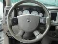2007 Dodge Ram 3500 Khaki Interior Steering Wheel Photo