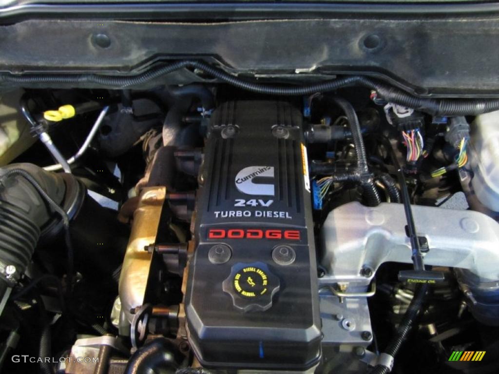 2006 Dodge Ram 2500 Laramie Mega Cab 4x4 5.9 Liter OHV 24-Valve Cummins Turbo Diesel Inline 6 Cylinder Engine Photo #39733949