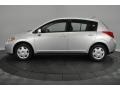 Brillant Silver 2009 Nissan Versa 1.8 S Hatchback Exterior
