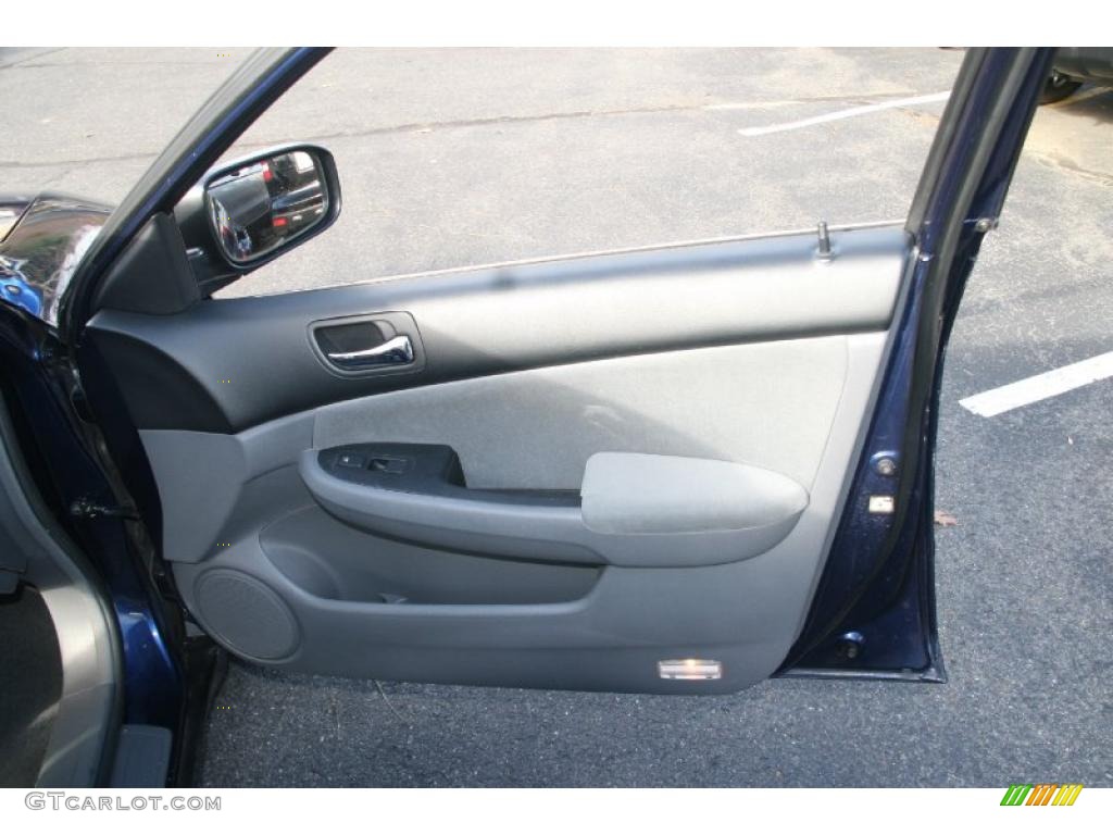 2005 Accord LX Sedan - Eternal Blue Pearl / Gray photo #16