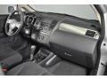 Charcoal 2009 Nissan Versa 1.8 S Hatchback Dashboard