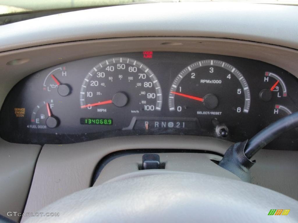 2000 Ford F150 Lariat Extended Cab Gauges Photo #39735233