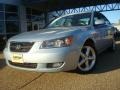 2007 Silver Blue Hyundai Sonata SE V6  photo #1