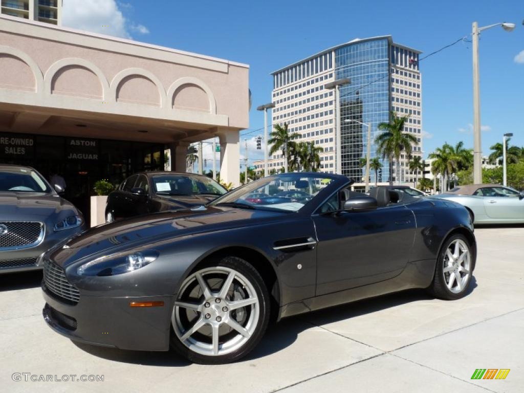 Meteorite Silver 2008 Aston Martin V8 Vantage Roadster Exterior Photo #39737561