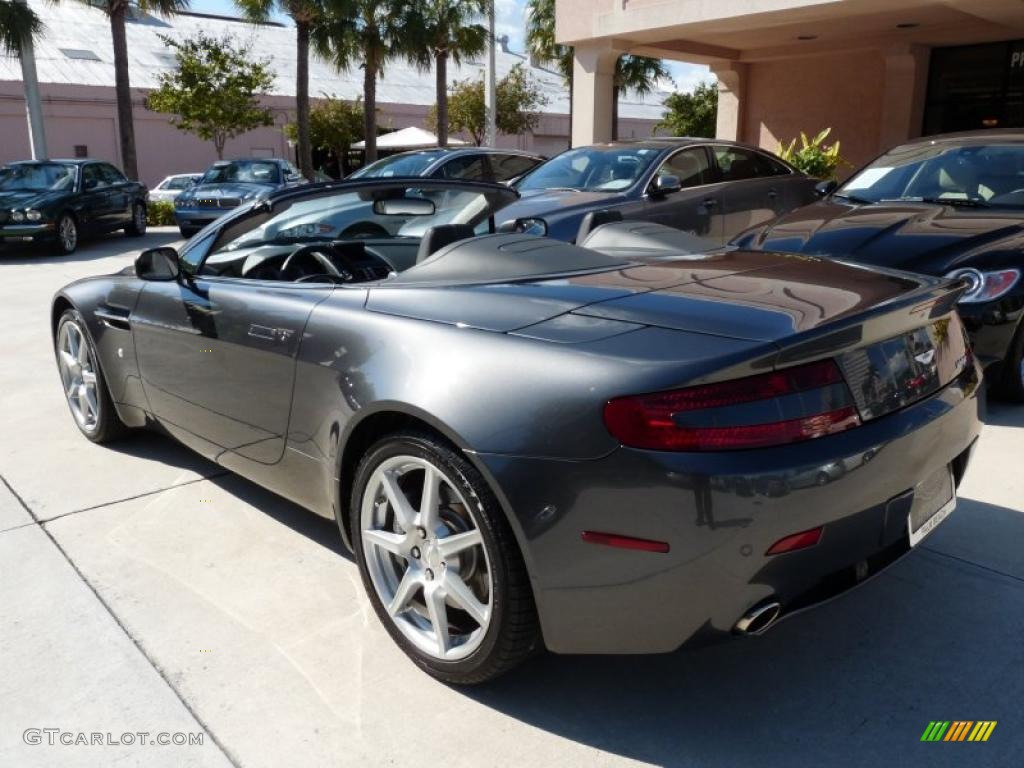 Meteorite Silver 2008 Aston Martin V8 Vantage Roadster Exterior Photo #39737589
