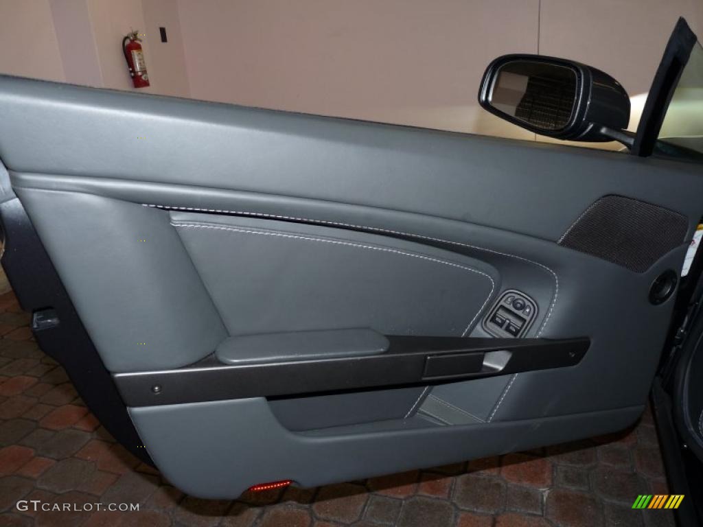 2008 Aston Martin V8 Vantage Roadster Phantom Grey Door Panel Photo #39737705