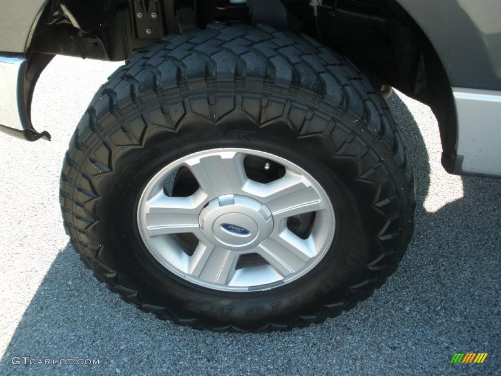 2005 F150 XLT SuperCrew - Dark Shadow Grey Metallic / Medium Flint Grey photo #12