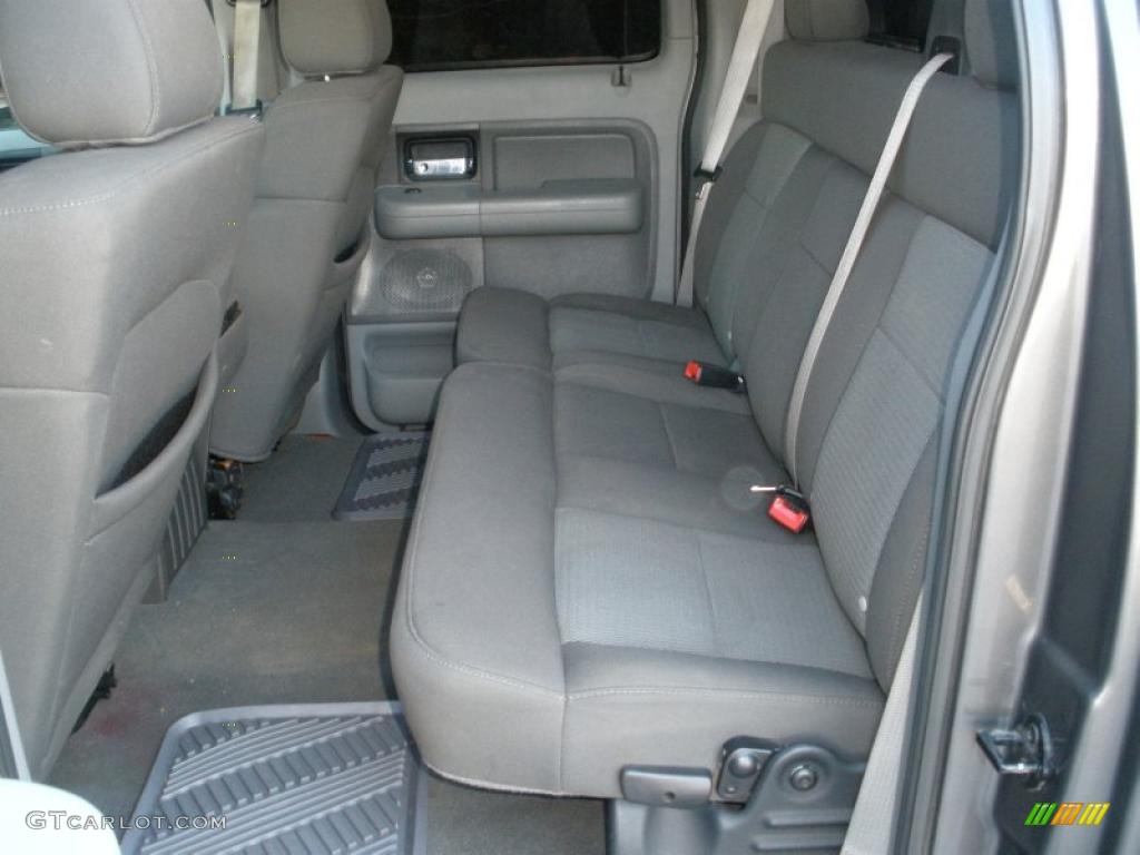 2005 F150 XLT SuperCrew - Dark Shadow Grey Metallic / Medium Flint Grey photo #15