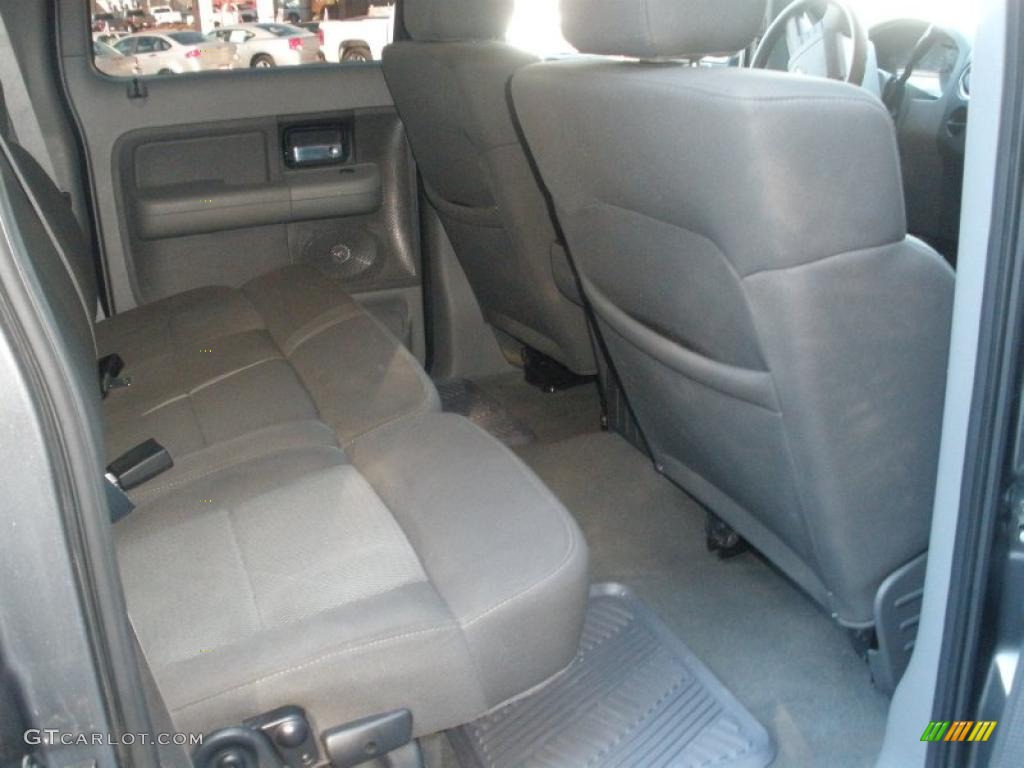 2005 F150 XLT SuperCrew - Dark Shadow Grey Metallic / Medium Flint Grey photo #19