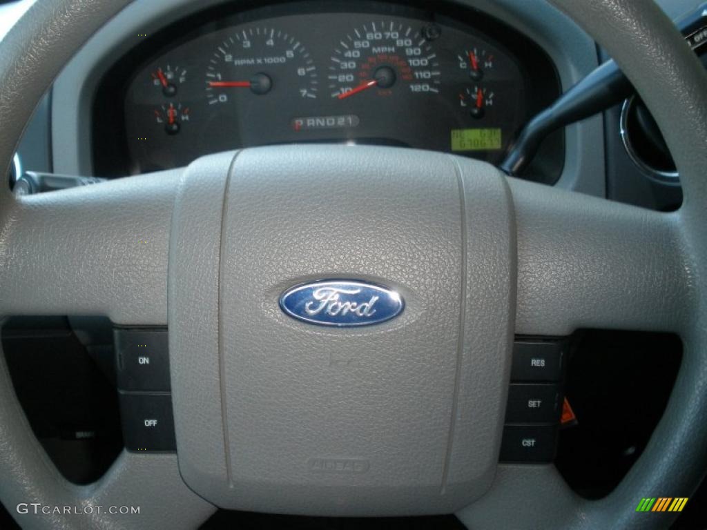 2005 F150 XLT SuperCrew - Dark Shadow Grey Metallic / Medium Flint Grey photo #22