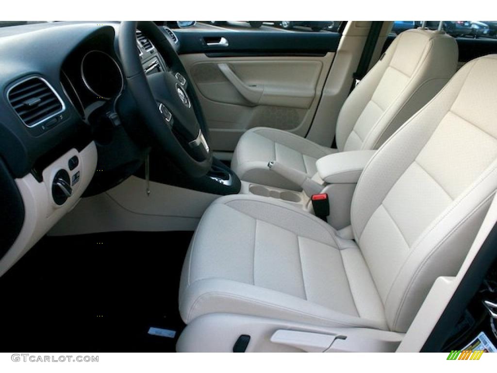 Cornsilk Beige Interior 2011 Volkswagen Jetta TDI SportWagen Photo #39738309