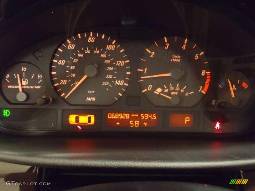2001 325I bmw face gauge #5
