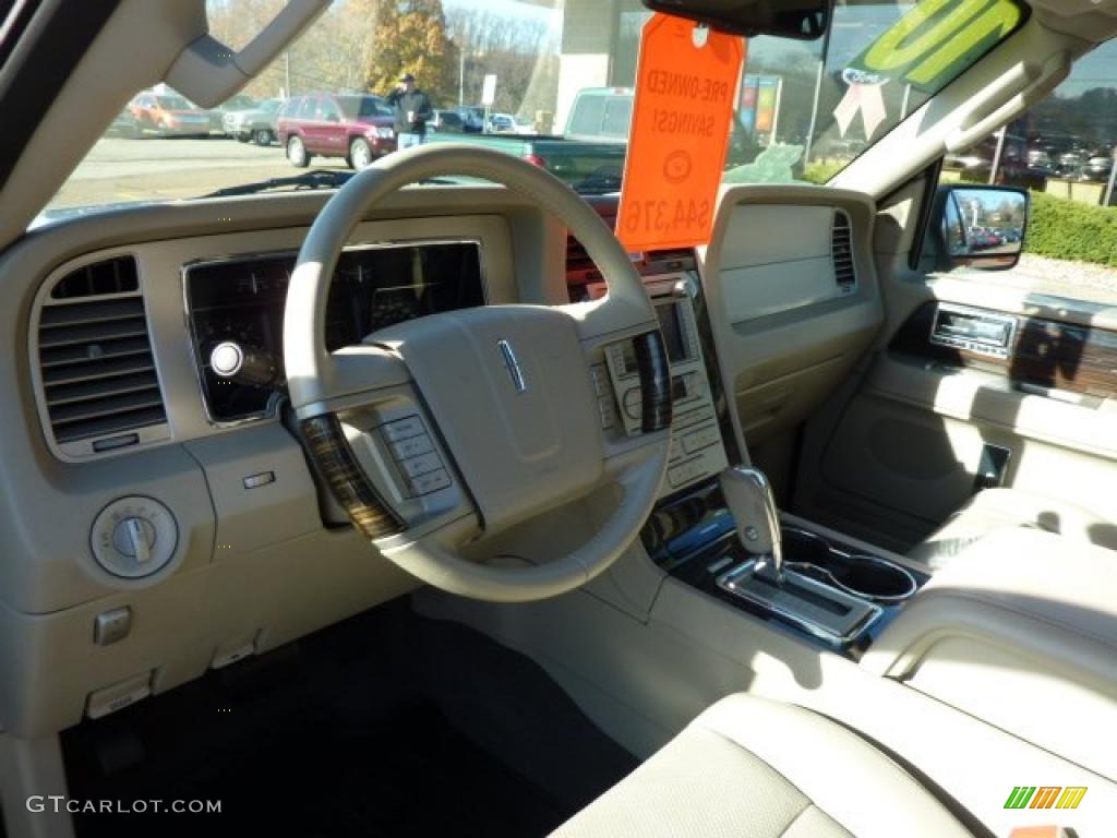 Stone Interior 2010 Lincoln Navigator 4x4 Photo #39743174