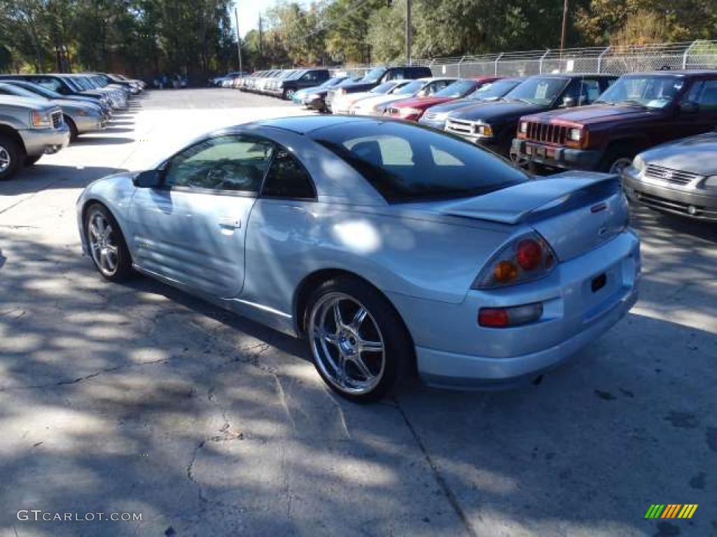 2003 Eclipse GS Coupe - Steel Blue Pearl / Midnight photo #3