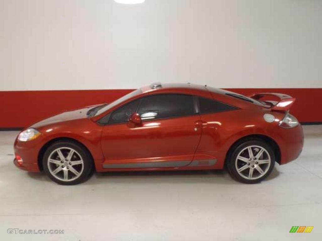 Rave Red 2008 Mitsubishi Eclipse SE Coupe Exterior Photo #39743698