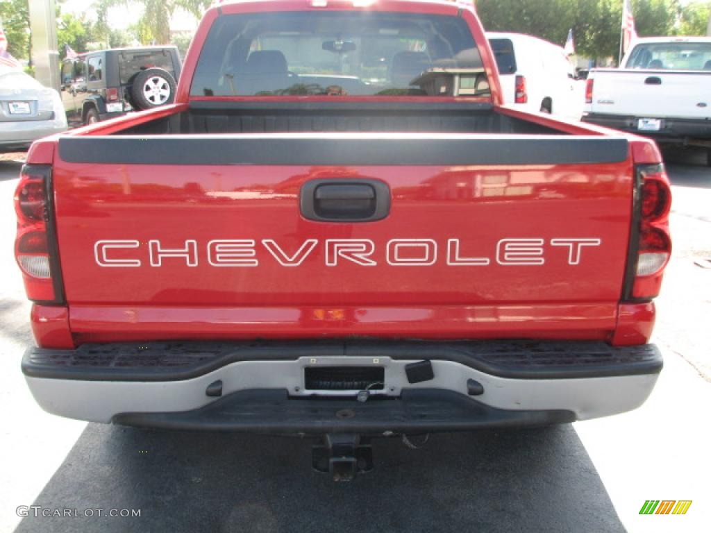 2006 Silverado 1500 Extended Cab - Victory Red / Dark Charcoal photo #7