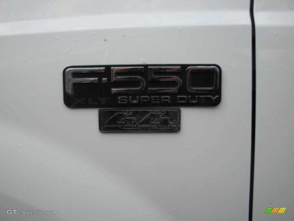 1999 Ford F550 Super Duty XL Utility Crane Truck Marks and Logos Photo #39746506