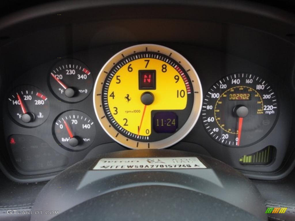 2007 Ferrari F430 Spider F1 Gauges Photo #39746914