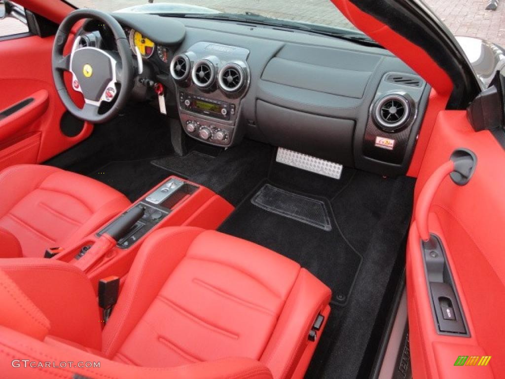 2007 Ferrari F430 Spider F1 Red Dashboard Photo #39747078