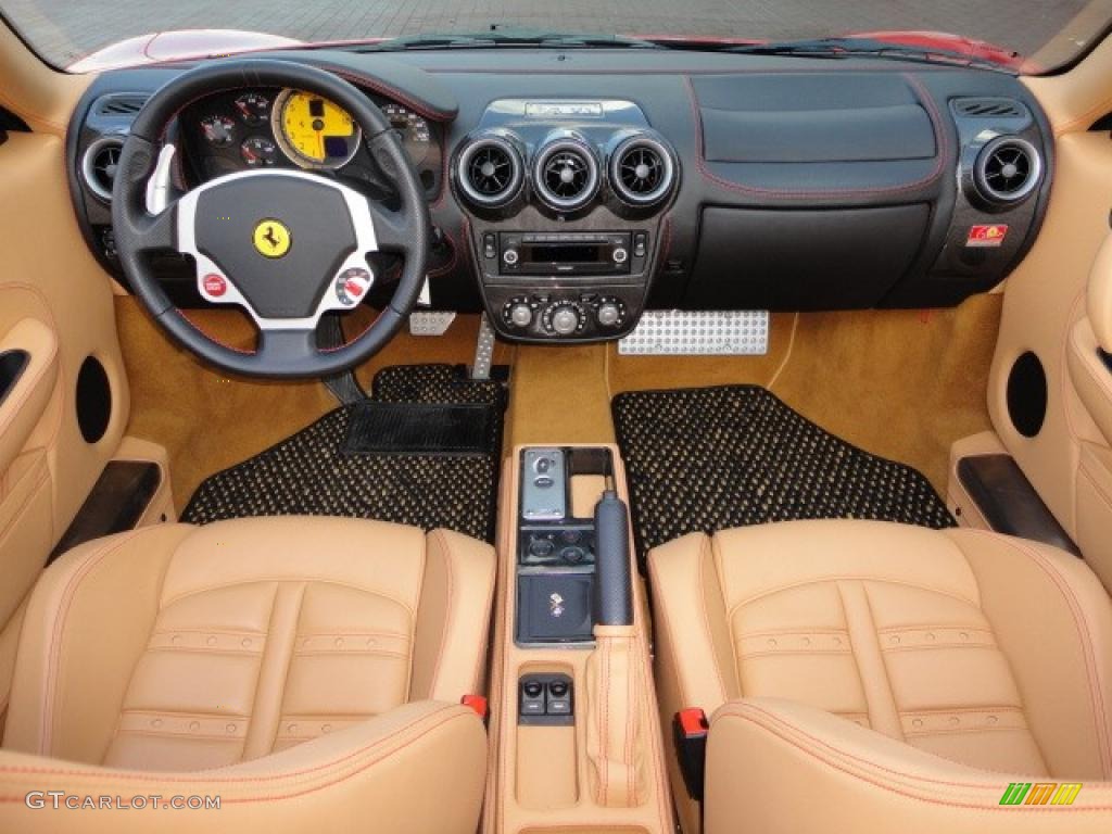 Beige (Tan) Interior 2007 Ferrari F430 Spider F1 Photo #39747394