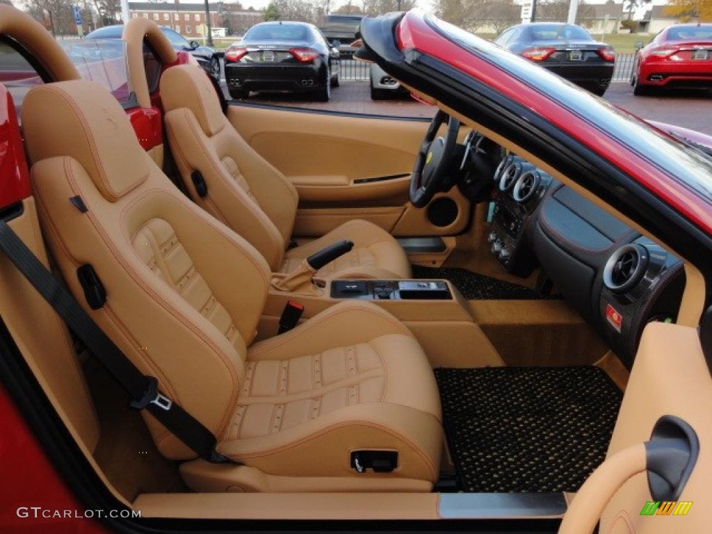 Beige (Tan) Interior 2007 Ferrari F430 Spider F1 Photo #39747426