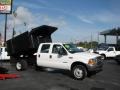 Oxford White - F450 Super Duty XL Crew Cab Dump Truck Photo No. 2