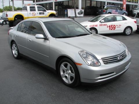 2004 Infiniti G 35 Sedan Data, Info and Specs